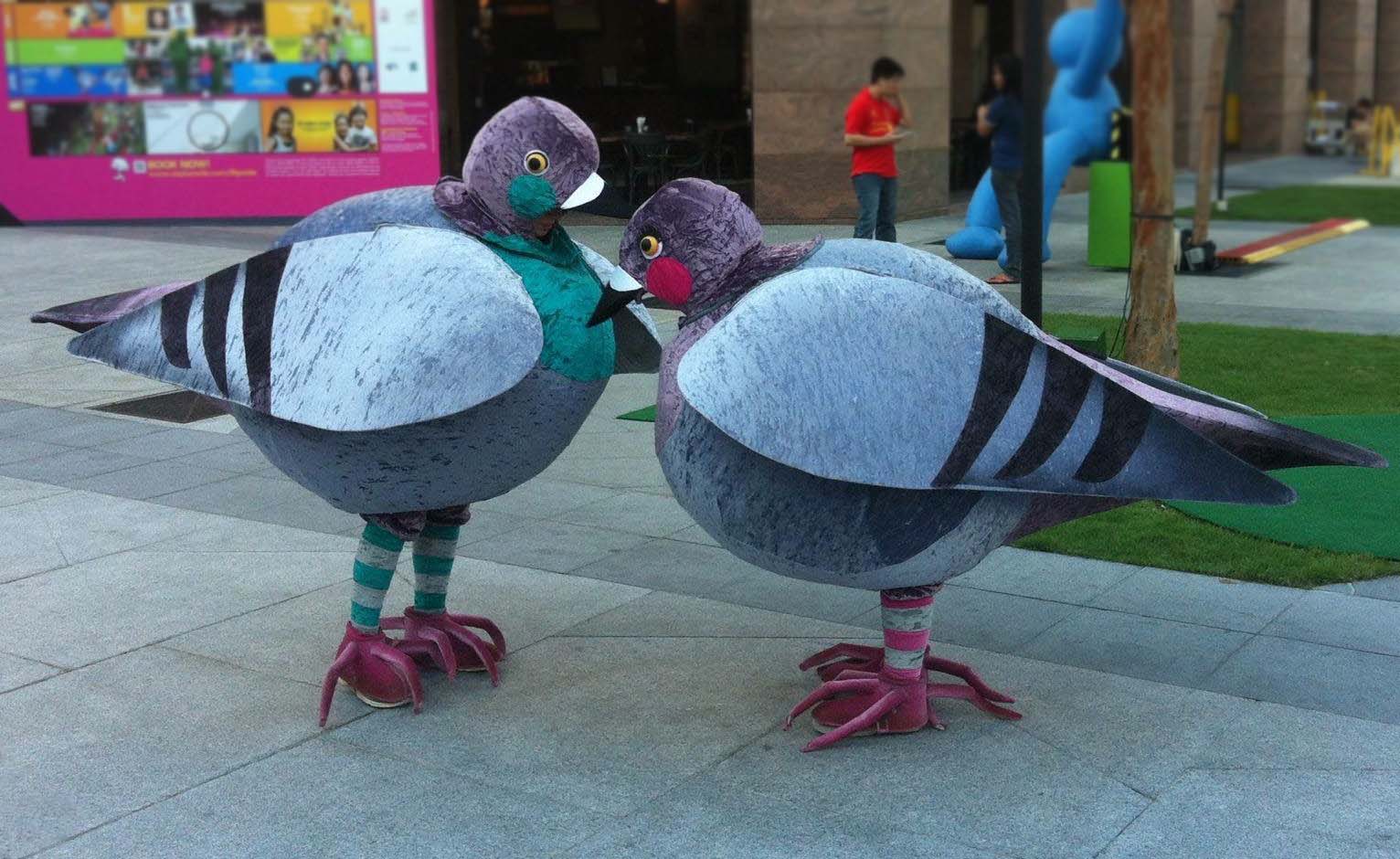 The Pigeons are taking a trip to the Museum!