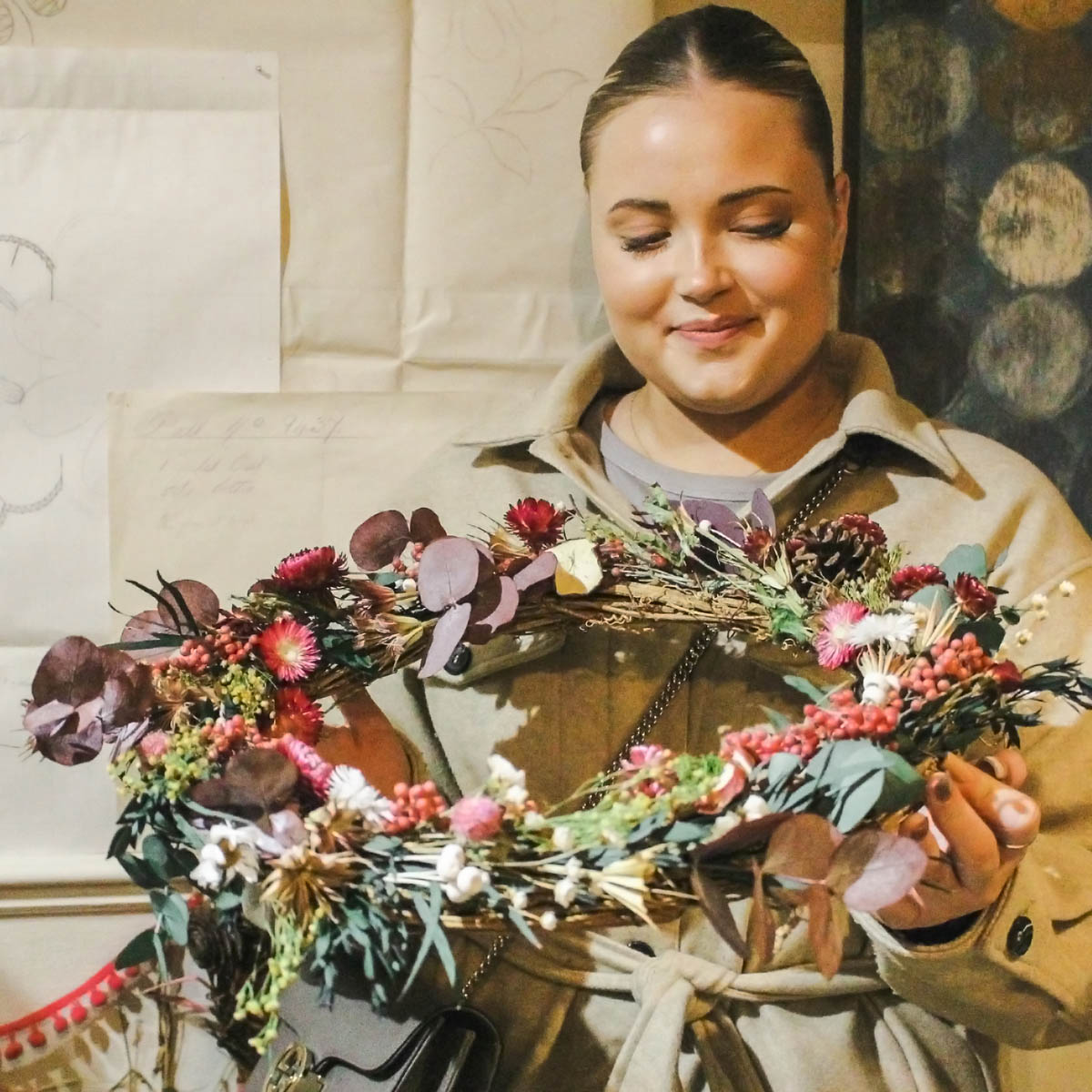 Wreath Making: Dried Flowers