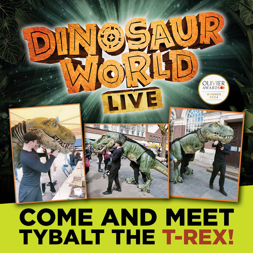Meet Tybalt the T-Rex!