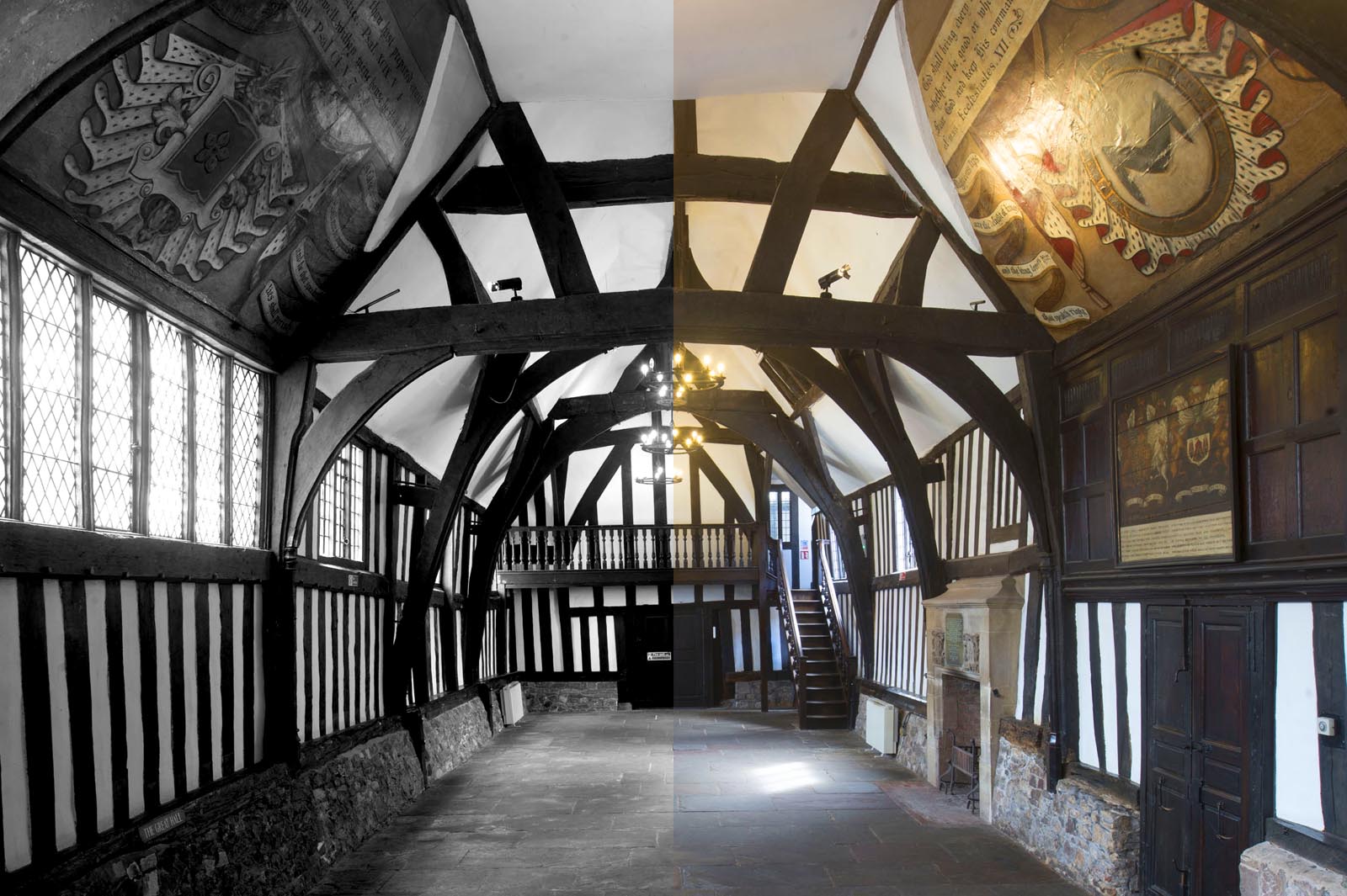 Then and Now - the Guildhall Restoration