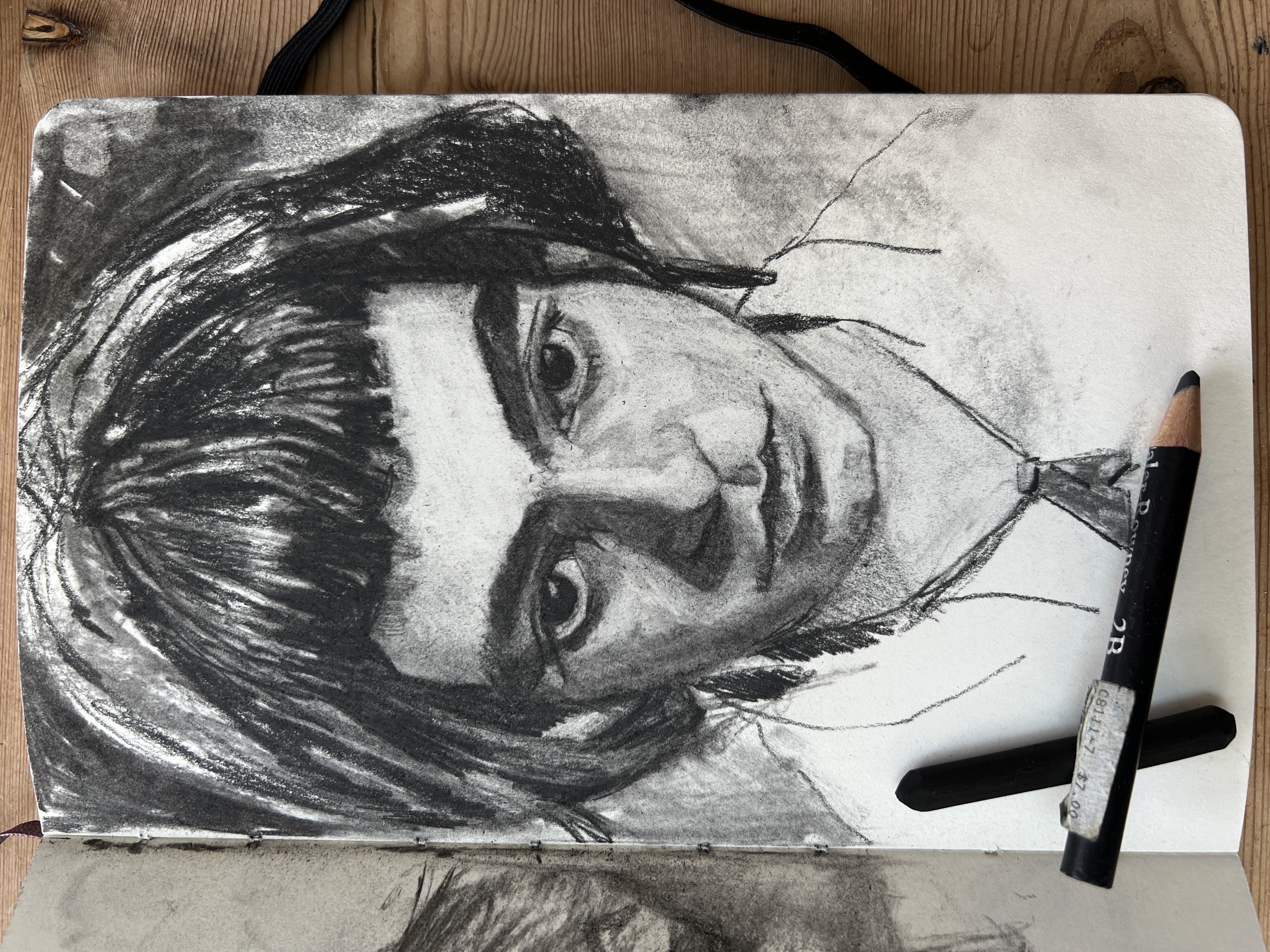 Learn to Draw a Portrait in Charcoal with Alex Cooper