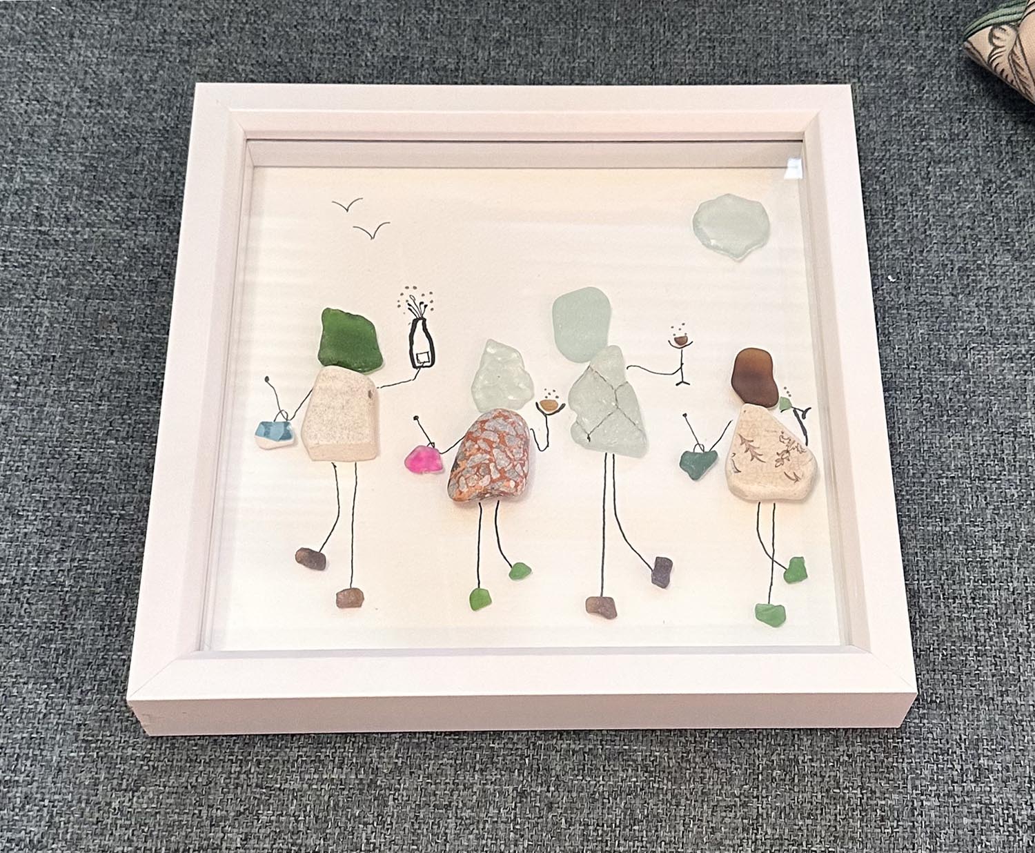 Sea Glass Creative Framed Art Workshop
