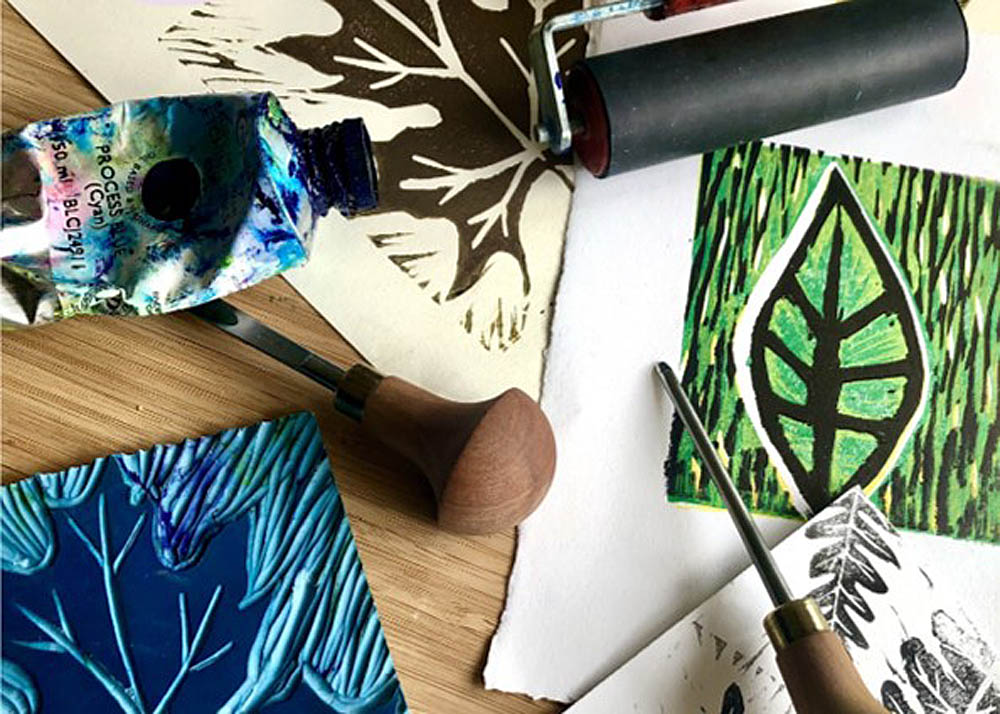 A Space to Create: Lino Printing Workshop