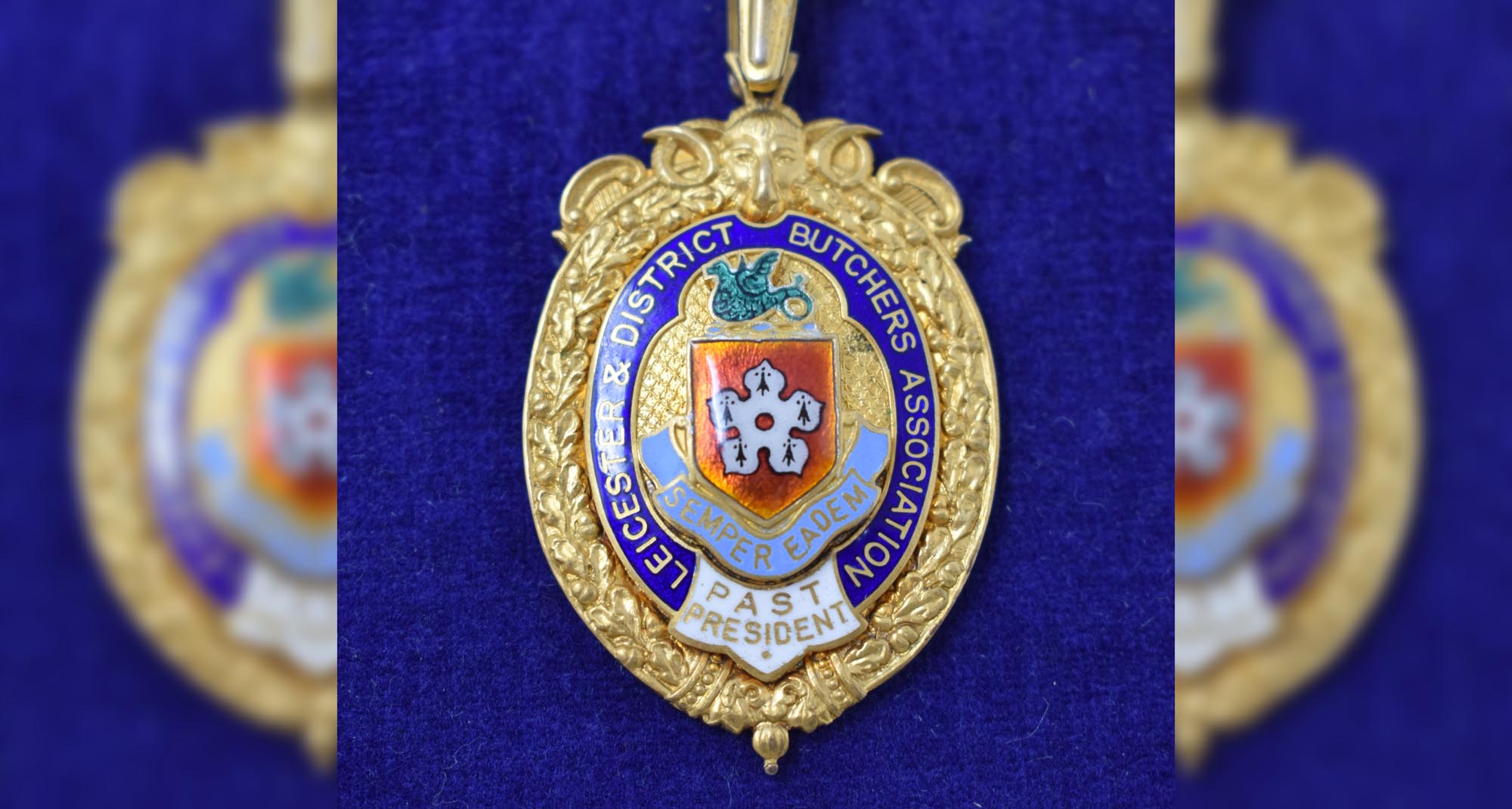 Photograph of a medal