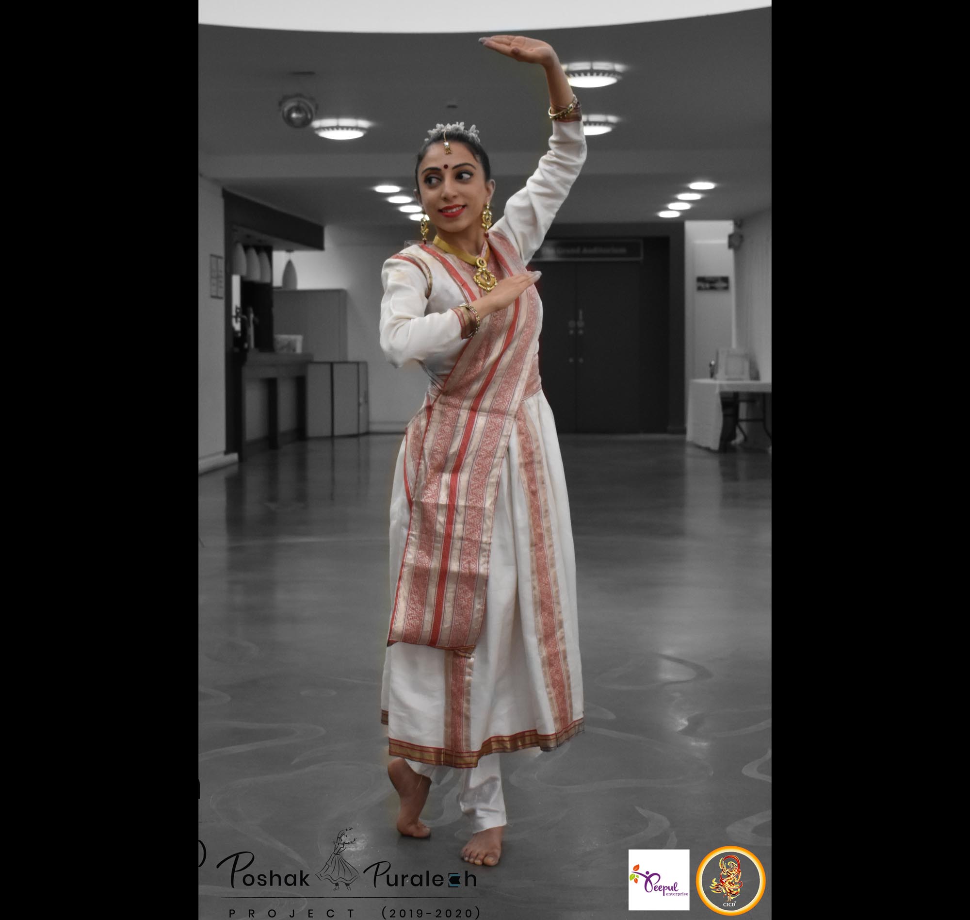 Traditional Mughal-style Kathak