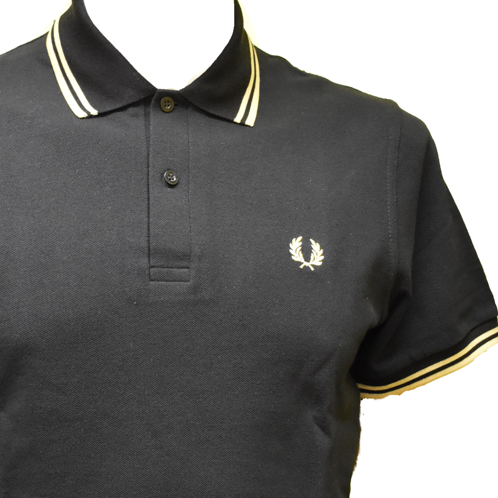 Fred Perry White BG Square