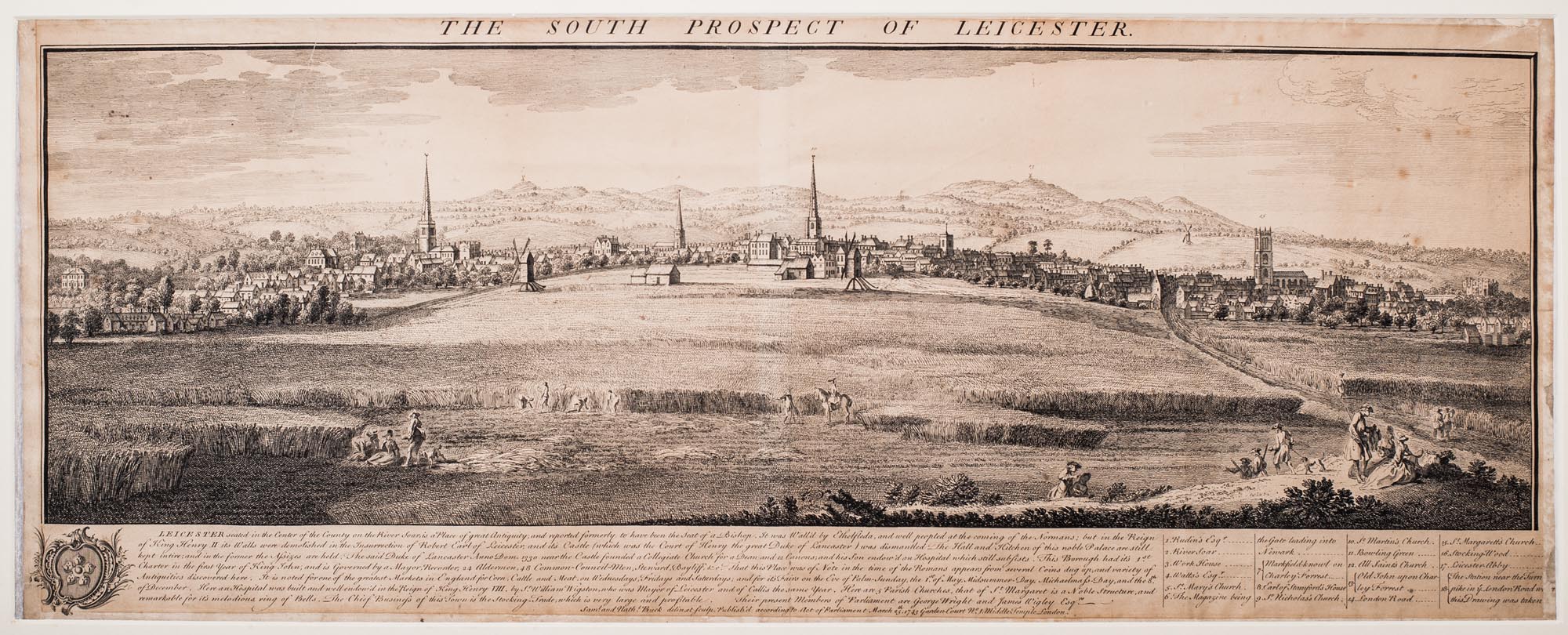 Samuel Nathaniel Buck View South Prospect Leicester
