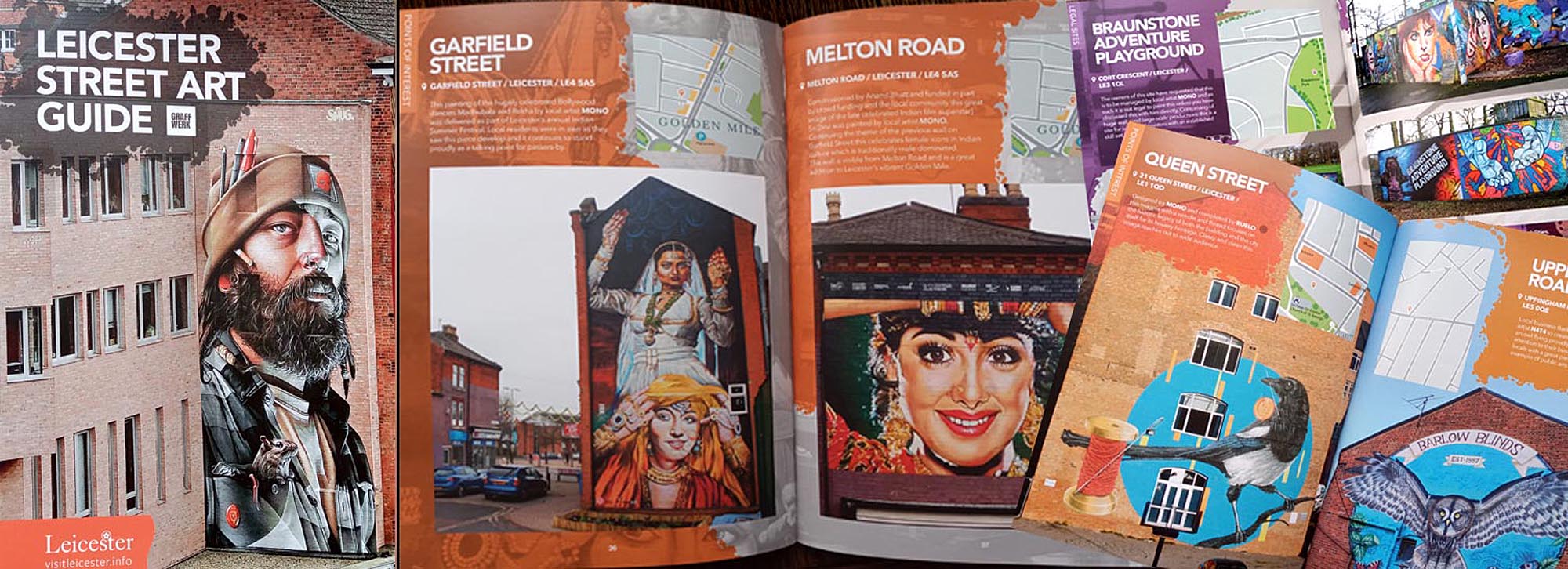 Leicester Street Art Guide