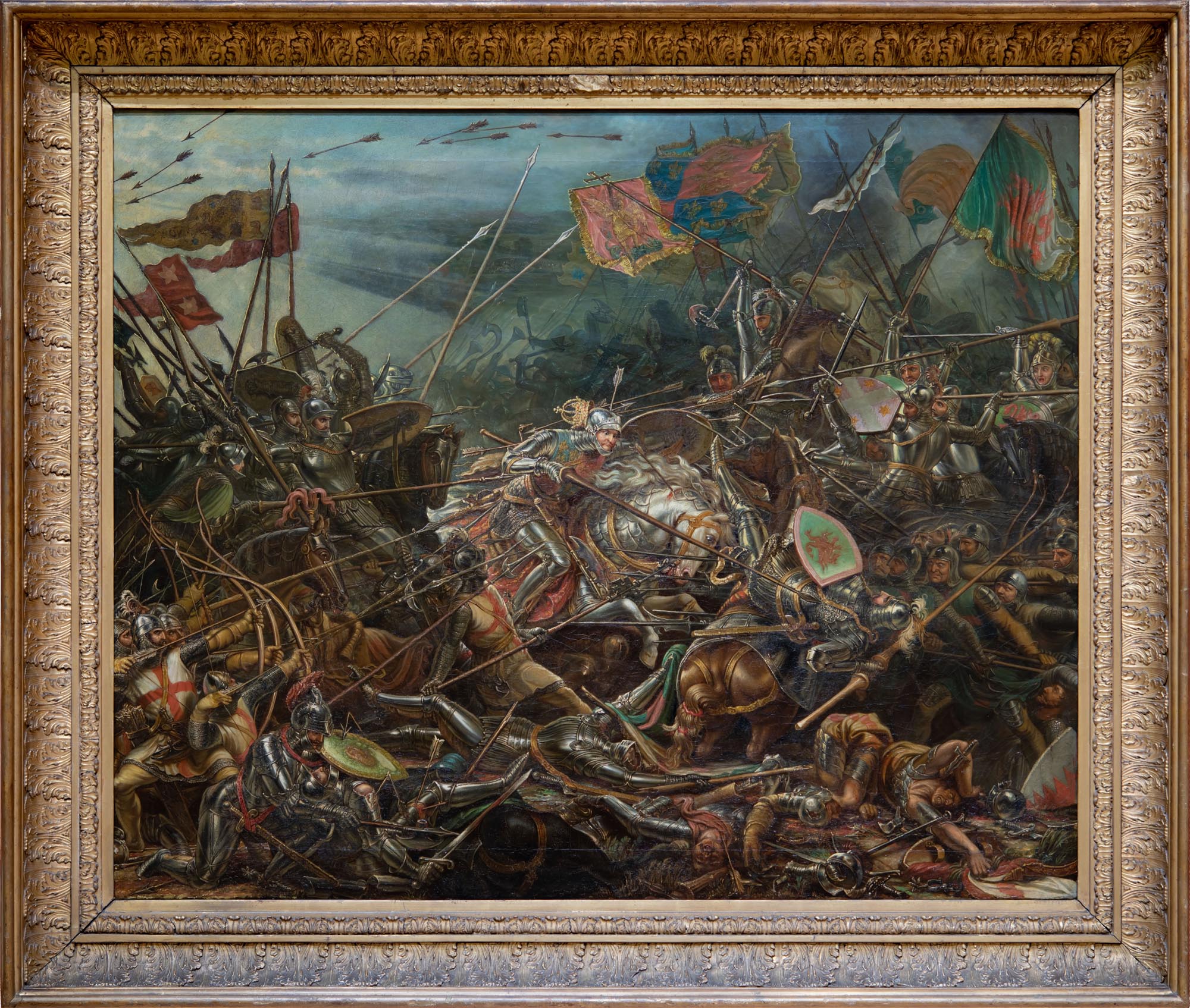 Battle Bosworth Framed